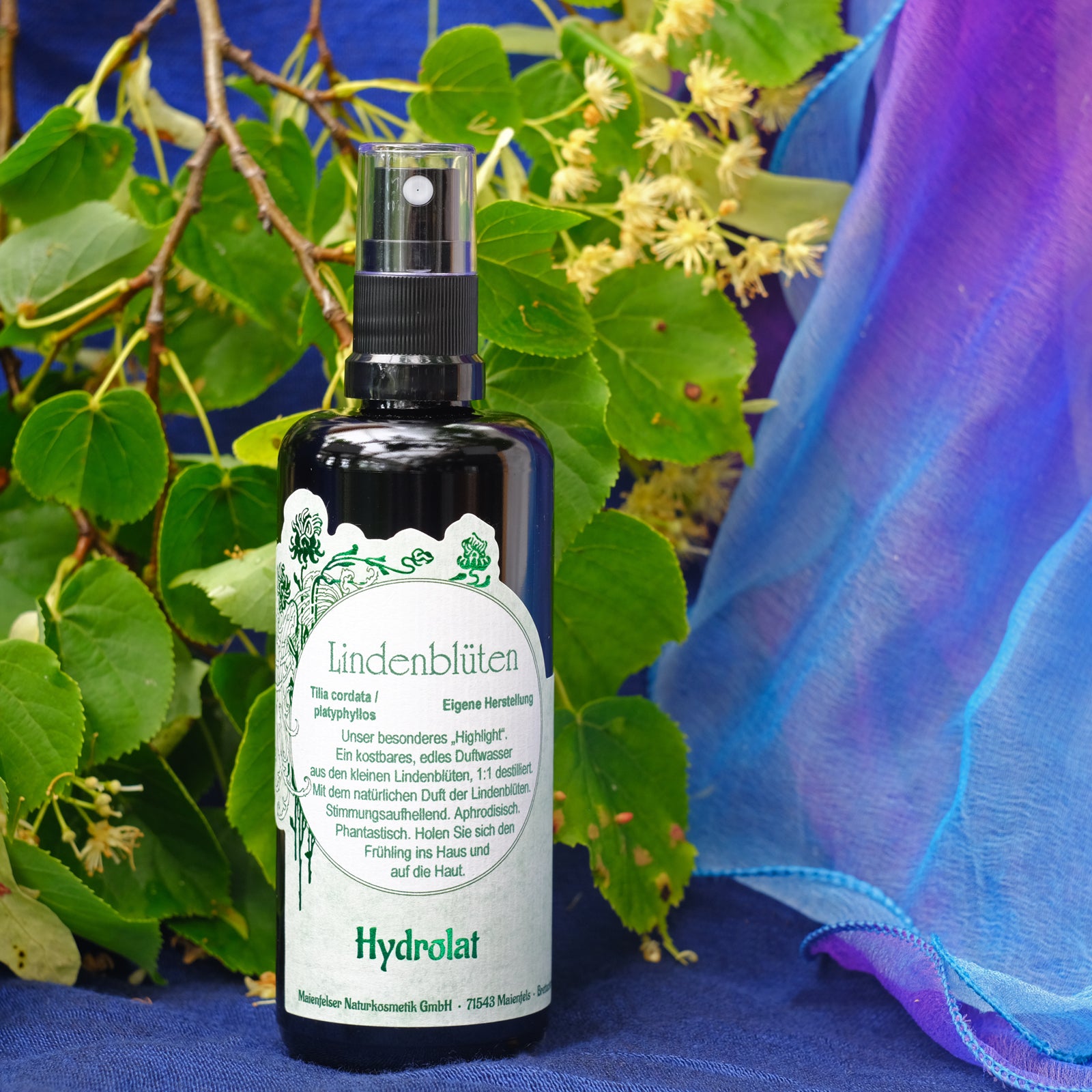 Hydrolat mit Lindenblütenwasser